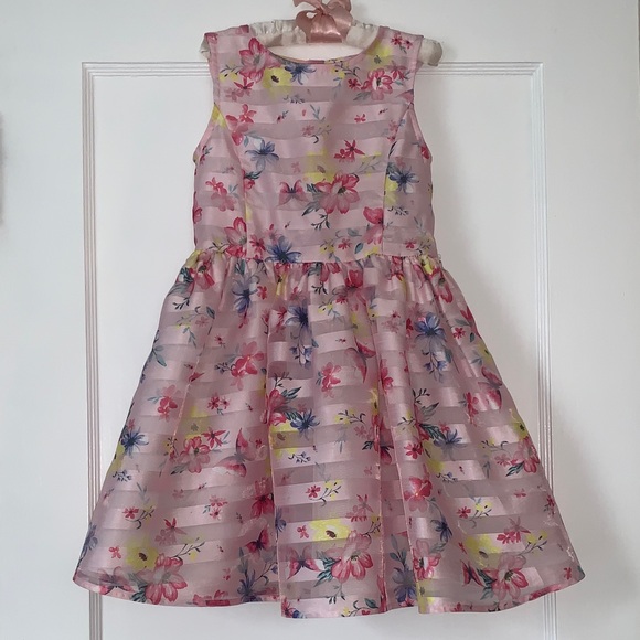 Primark Other - Primark Pink & Yellow Floral Dress 4/5 *Small Flaw